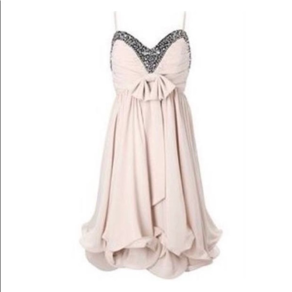 French connection beaded detail dress